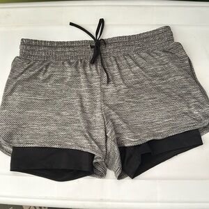 Champion duo dry double shorts. Size medium.